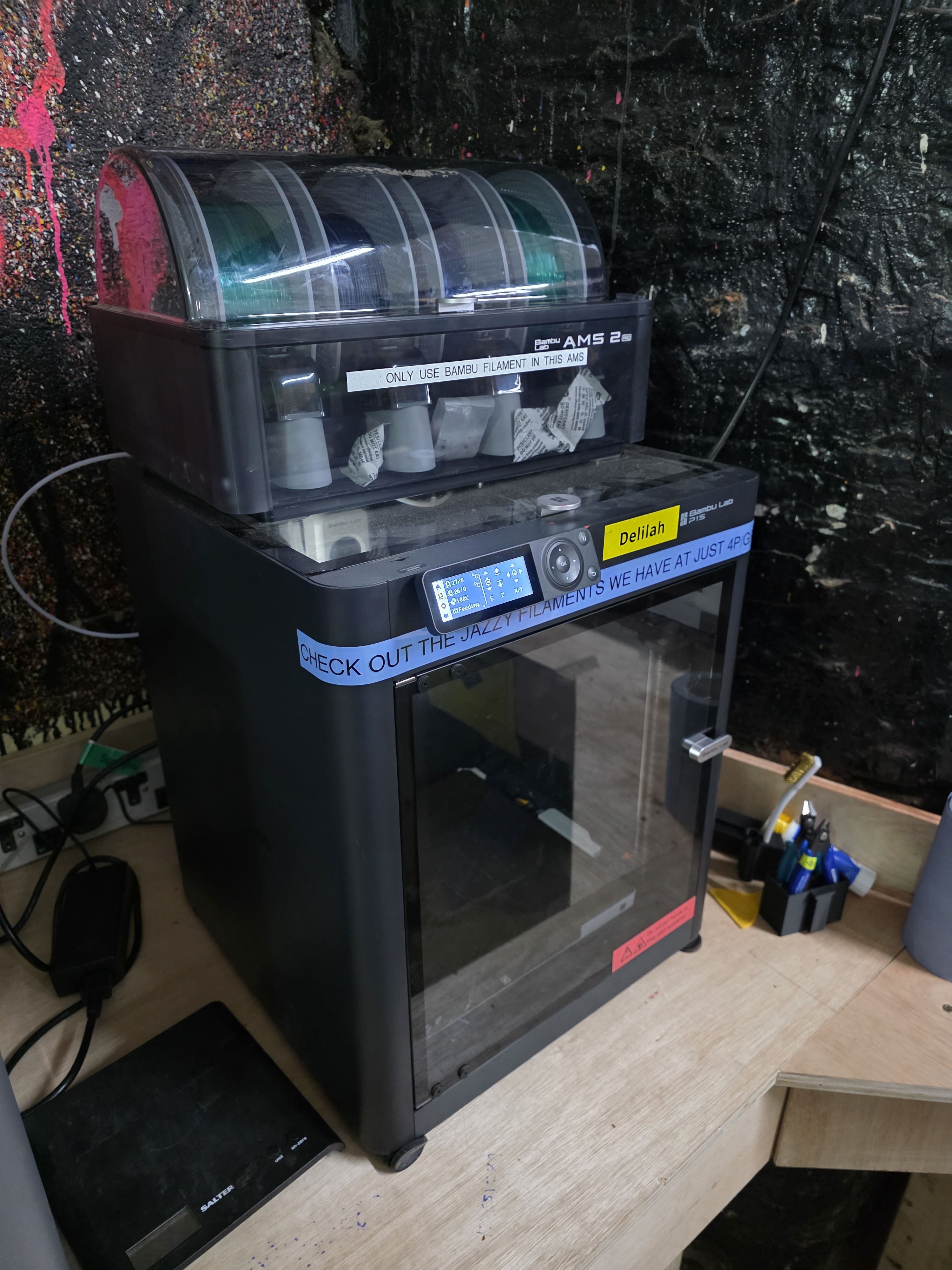 HacMan Bambu P1S with AMS 2 Pro