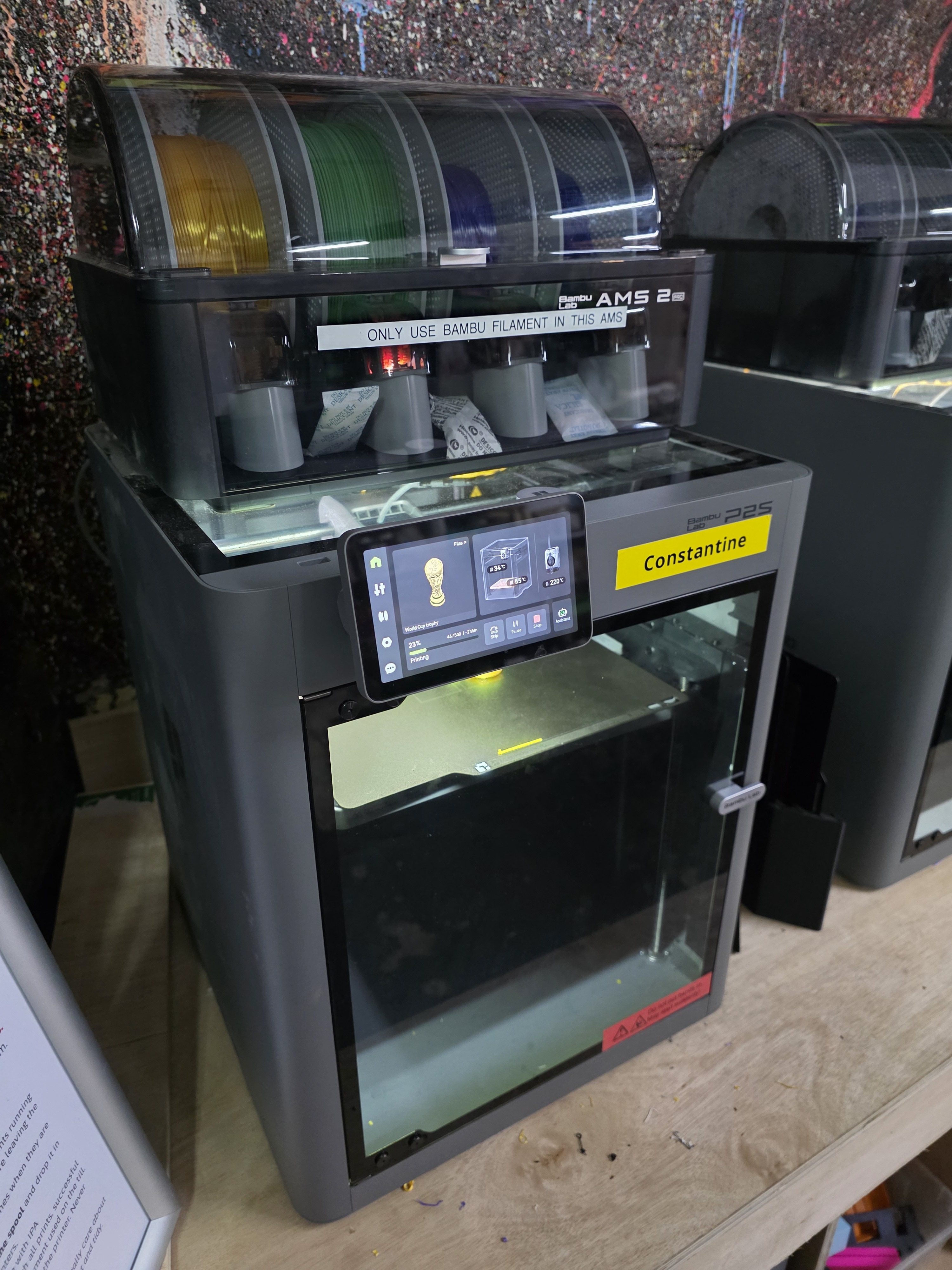 HacMan Bambu P2S with AMS 2 Pro